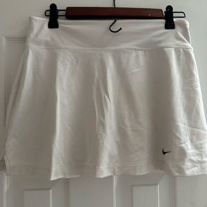 White Nike tennis skort